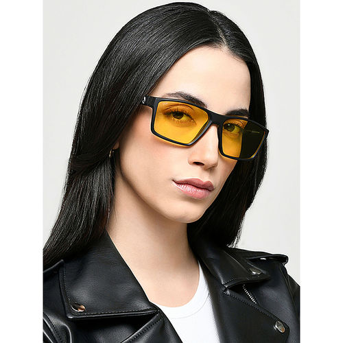Buy Vincent Chase Yellow Black Full Rim Square DRIVING GLASSES VC
