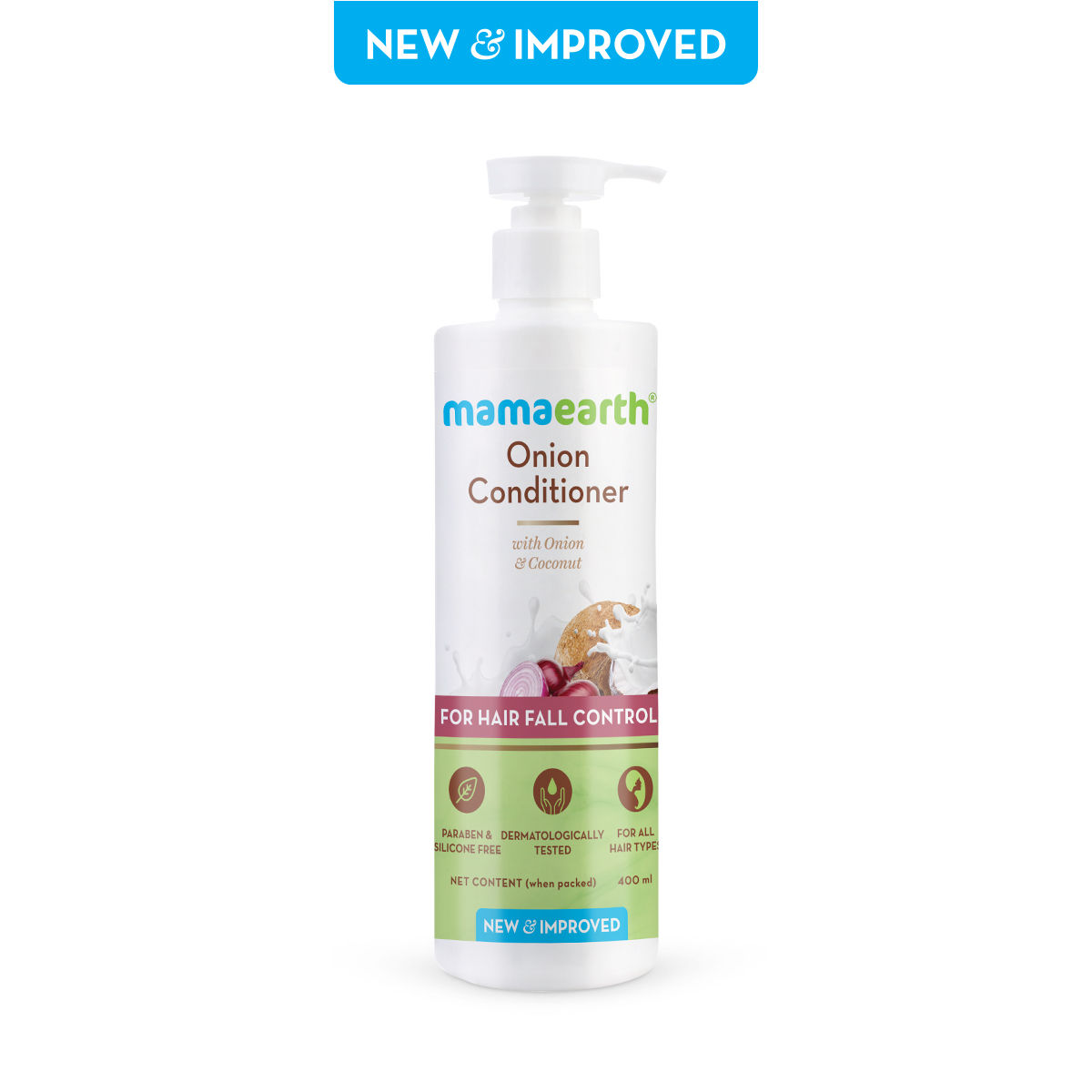 Mamaearth Onion Conditioner With Onion & Coconut For Hair Fall Control