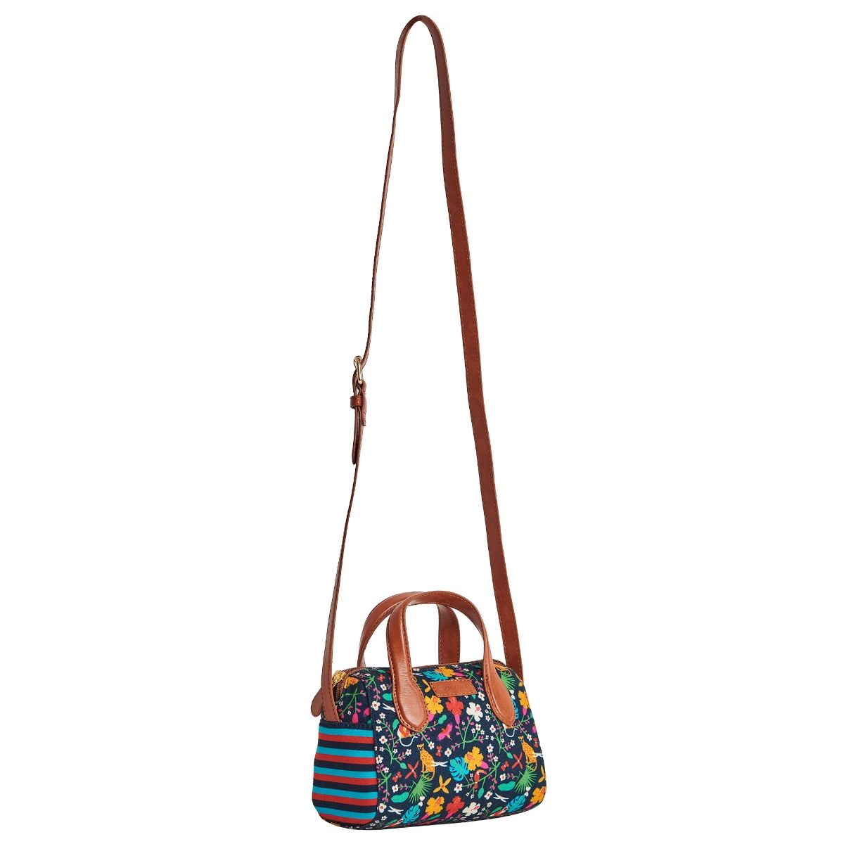 Buy Chumbak Madagaskar Tale Sling Bag Navy Online