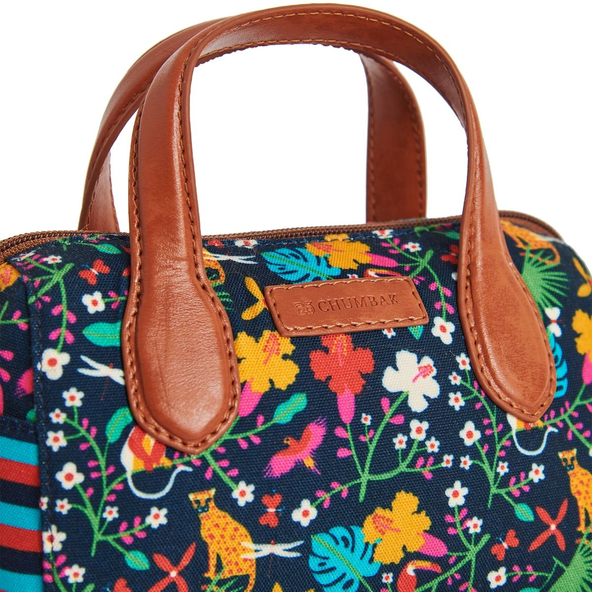 Buy Chumbak Madagaskar Tale Sling Bag Navy Online