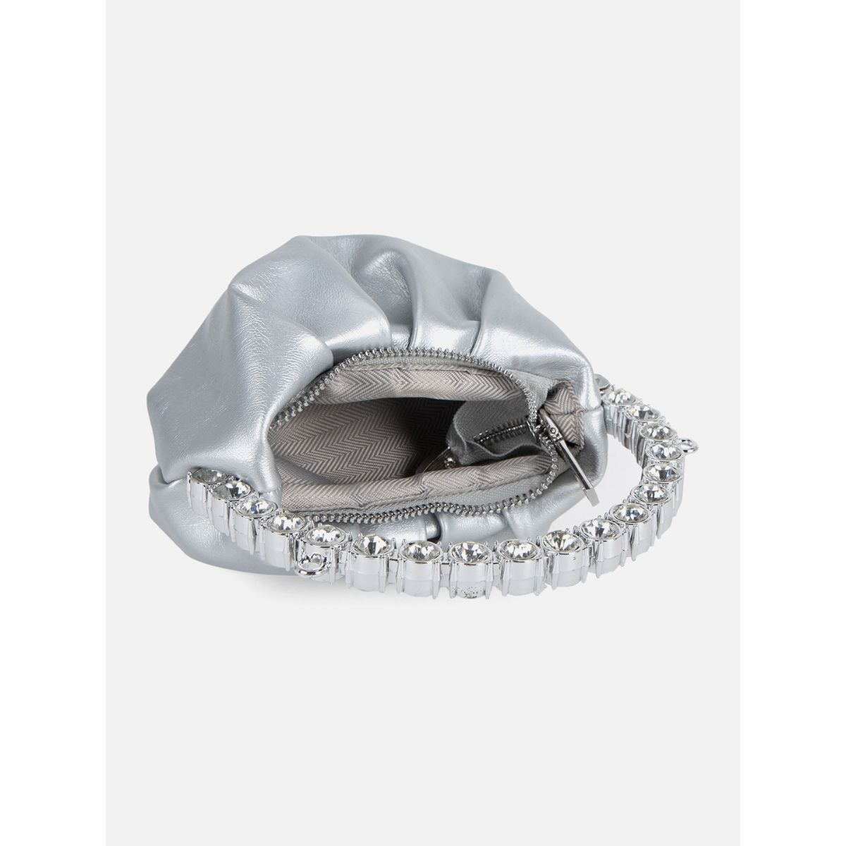 classic silver mini city logo strap