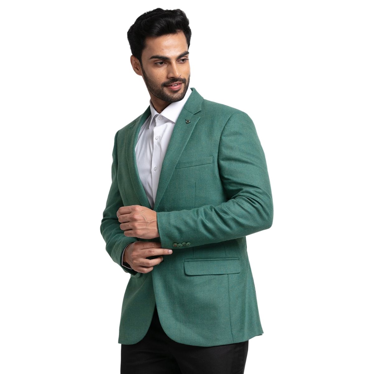 Dark green colour on sale blazer