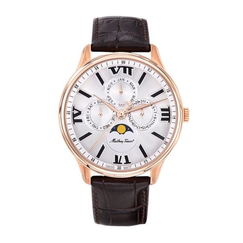 Mathey-Tissot Silver Dial Chronograph Watches For Men H1886RPI