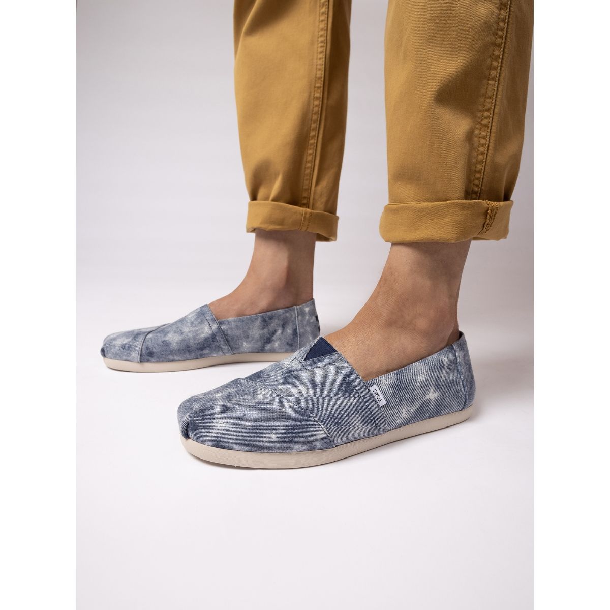 Washed Canvas Alpargata Canvas Buy TOMS Alpargata Cloudbound Navy