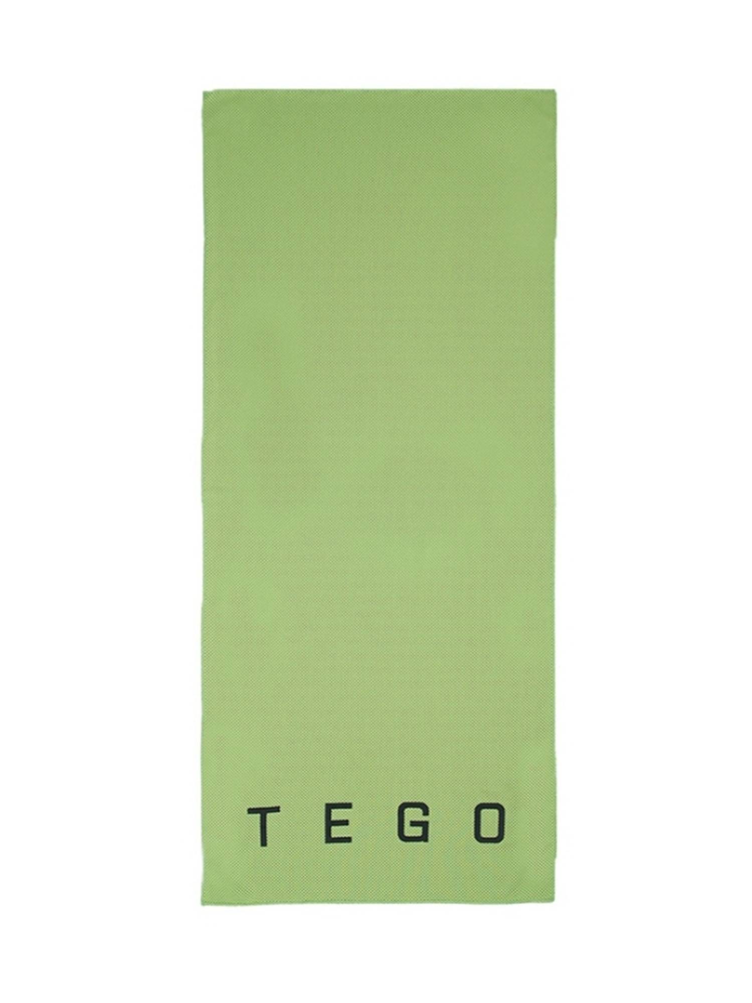 Tego Green Polyester Solid Unisex Towel