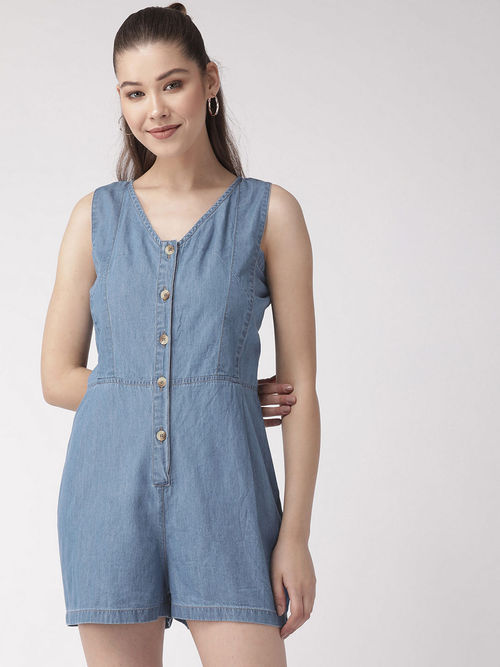 Twenty Dresses By Nykaa Fashion Style Me Comfort Denim Playsuit Blue Buy Twenty Dresses By Nykaa Fashion Style Me Comfort Denim Playsuit Blue Online At Best Price In India Nykaa Save rs.600 on next 3 app orders. twenty dresses by nykaa fashion style me comfort denim playsuit blue xs