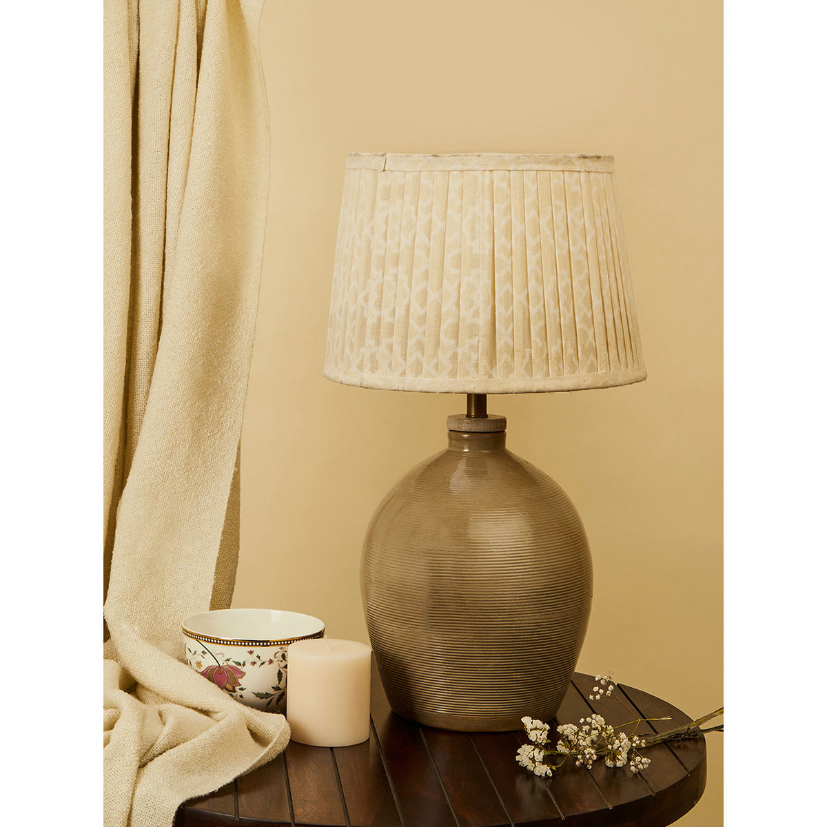 Fabindia Ajna Ayira Terracotta Table Lamp Buy Fabindia Ajna Ayira
