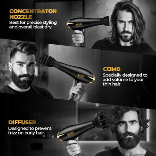 Buy Beardo Studio Professional Tornado 2000 W Hair Dryer For Men
