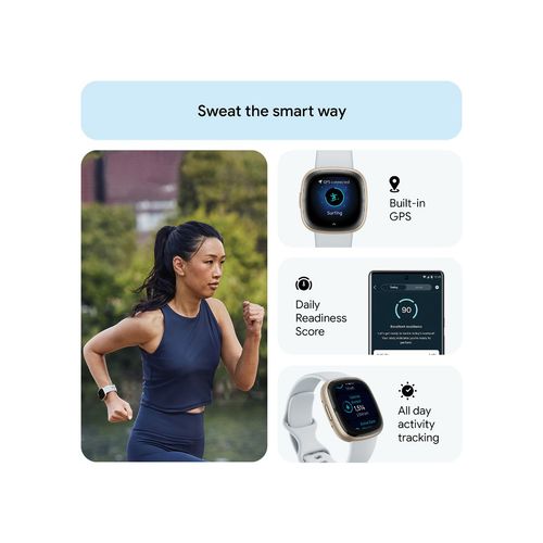 Buy Fitbit Sense Health Fitness Watch ECG, Sleep Score Stree