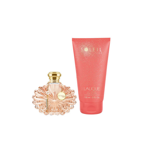 Buy Lalique Soleil Set (Eau de Parfum Body Lotion) For Her Online
