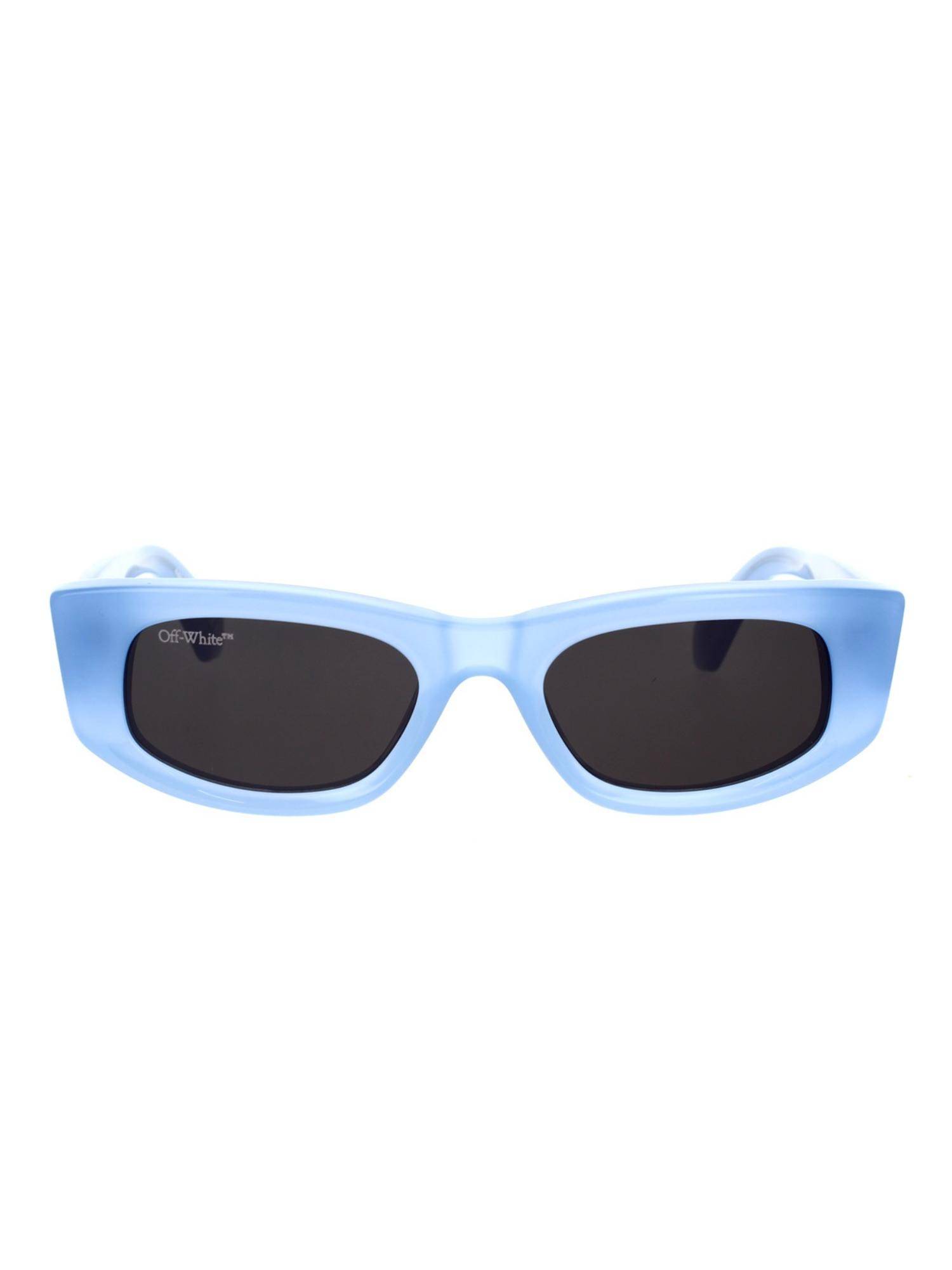 OFF-WHITE Unisex Acetate Grey Lens Rectangle Full Rim Sunglasses -OERI09014007 (51)