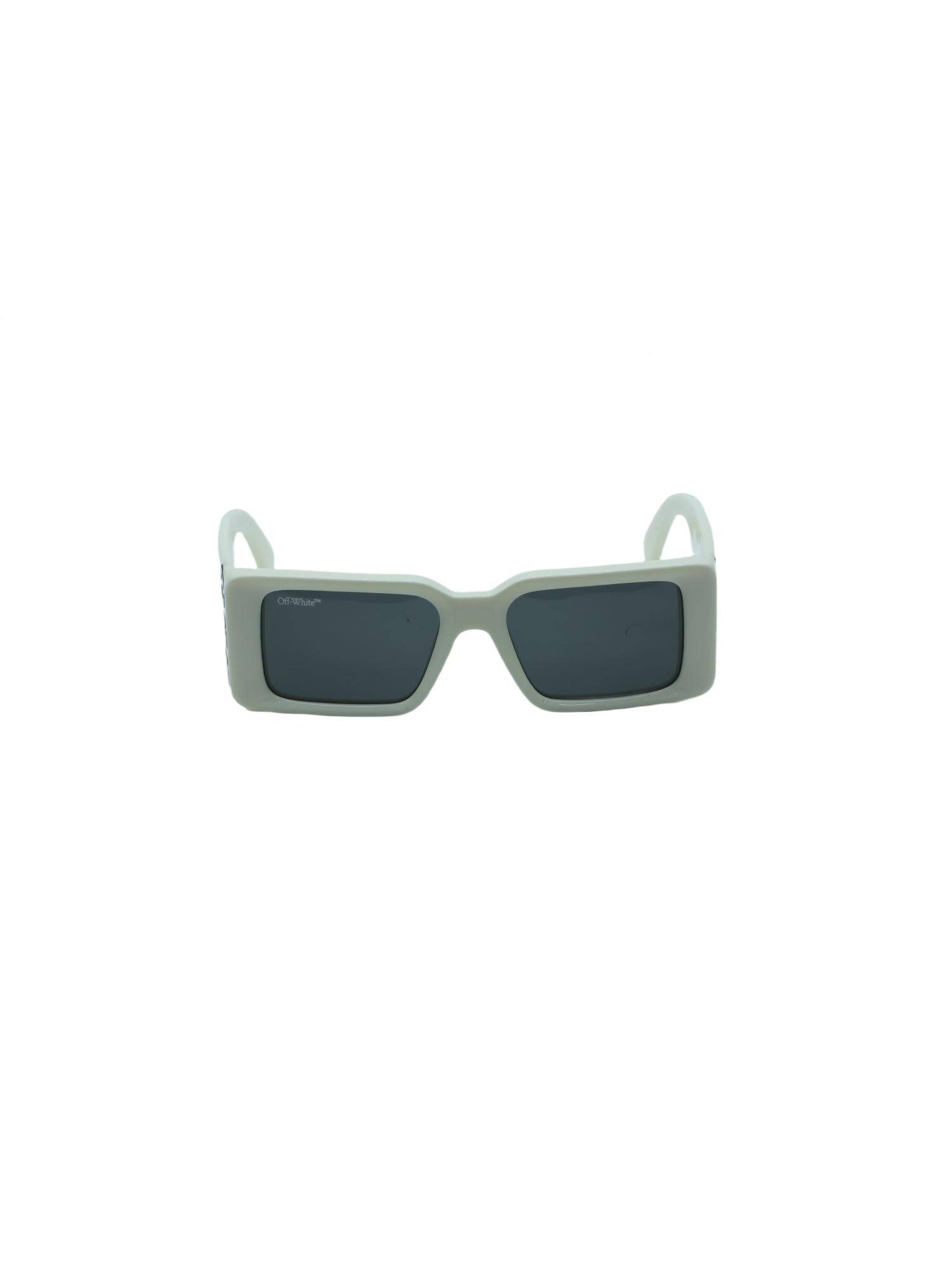 OFF-WHITE Unisex Acetate Grey Lens Rectangle Full Rim Sunglasses -OERI09710107 (54)