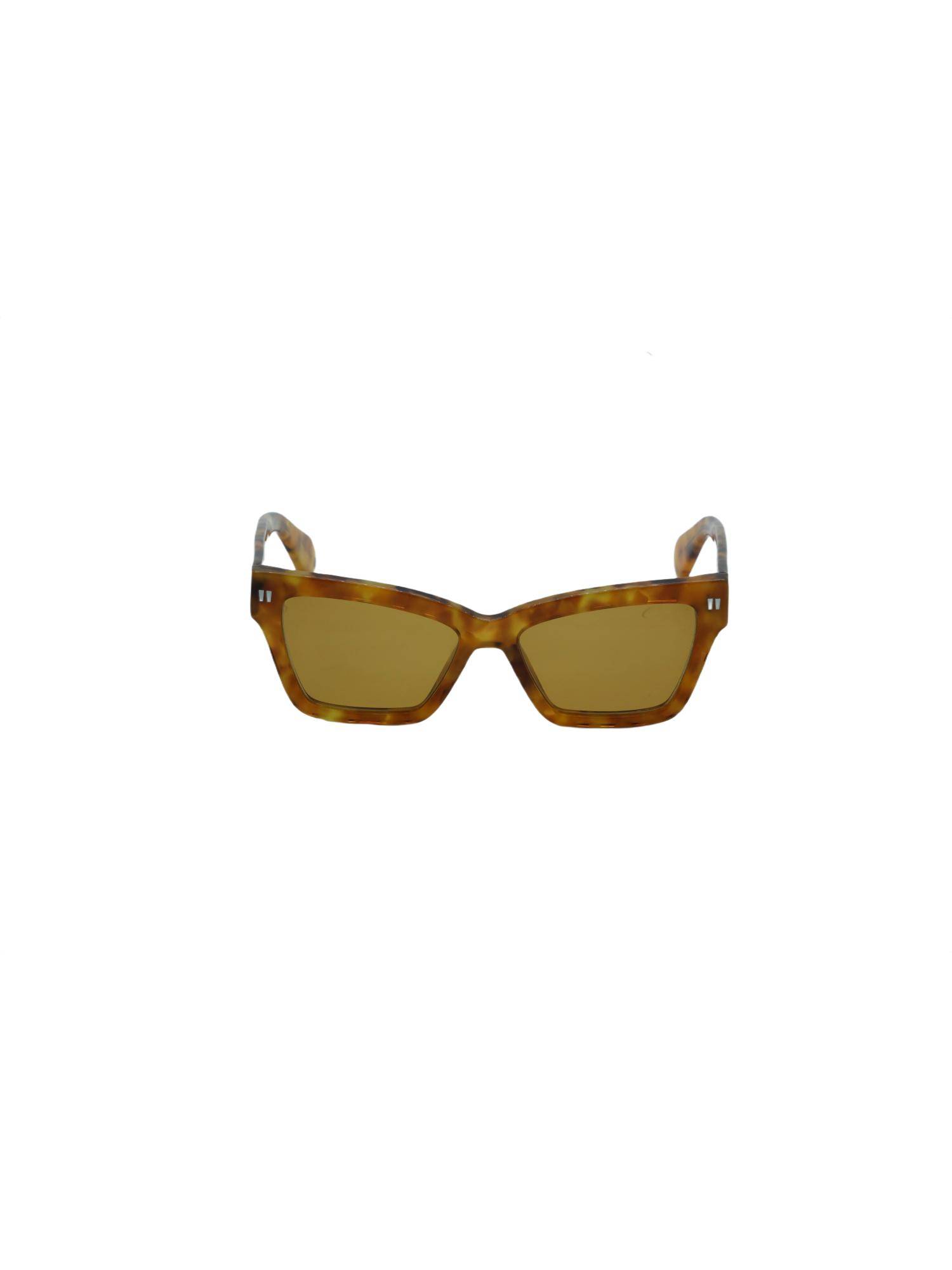 OFF-WHITE Women Acetate Yellow Lens Square Full Rim Sunglasses -OERI11016D62 (54)