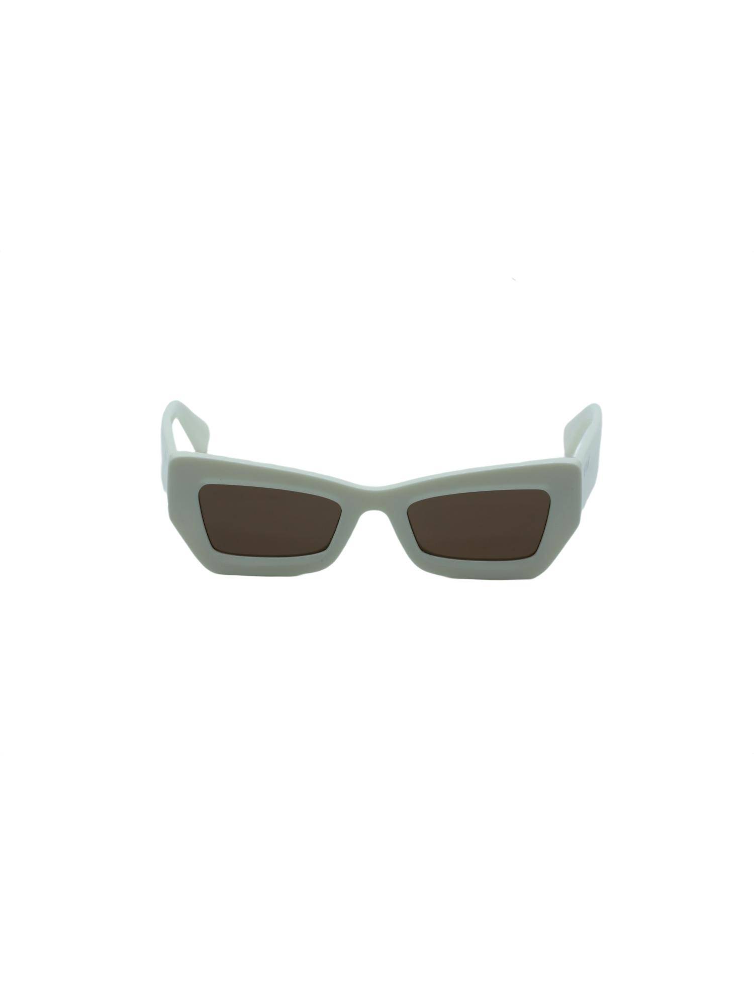 OFF-WHITE Unisex Acetate Brown Lens Rectangle Full Rim Sunglasses -OERI13710164 (51)