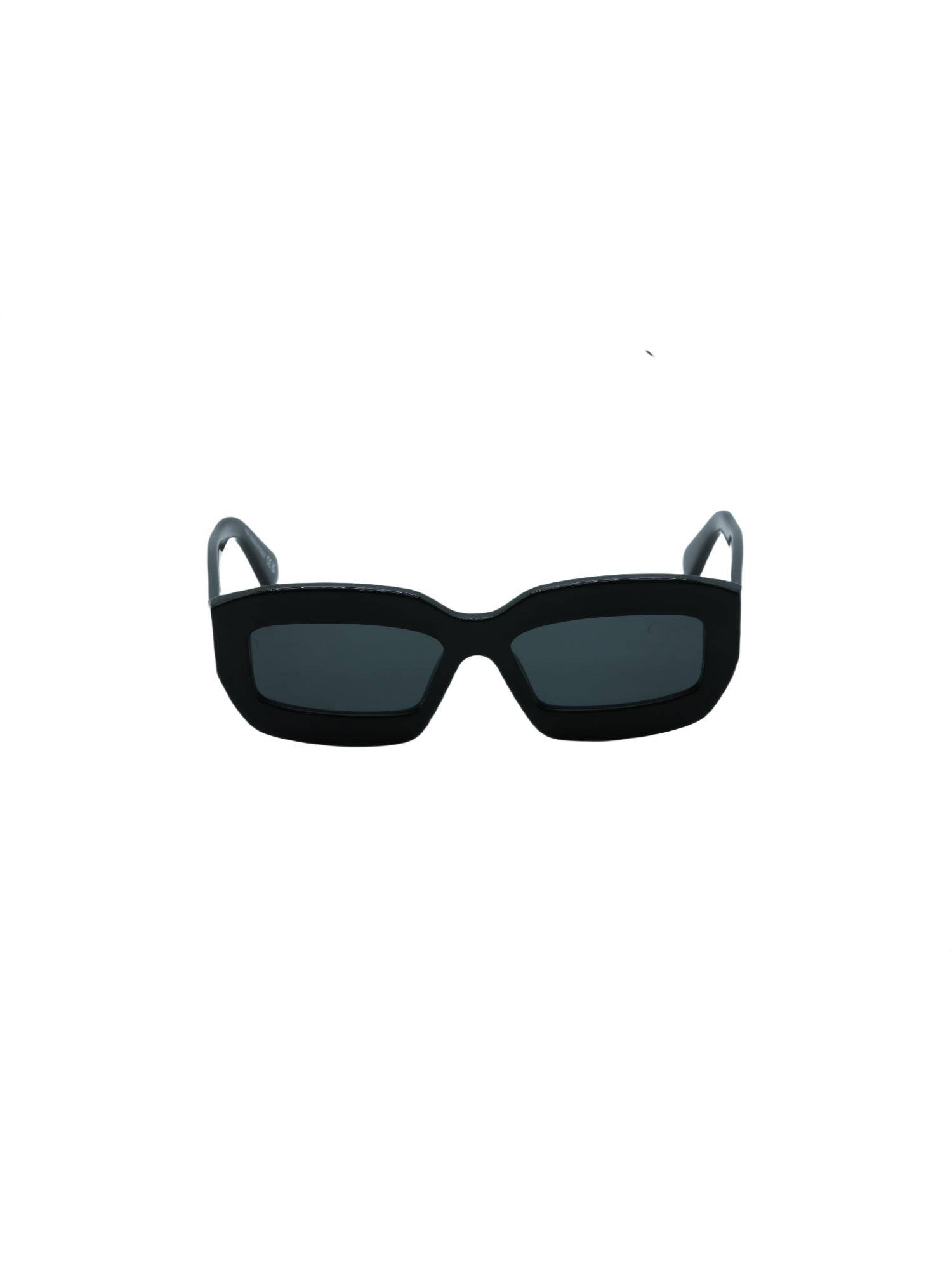 OFF-WHITE Unisex Acetate Grey Lens Rectangle Full Rim Sunglasses -OERI13811007 (54)