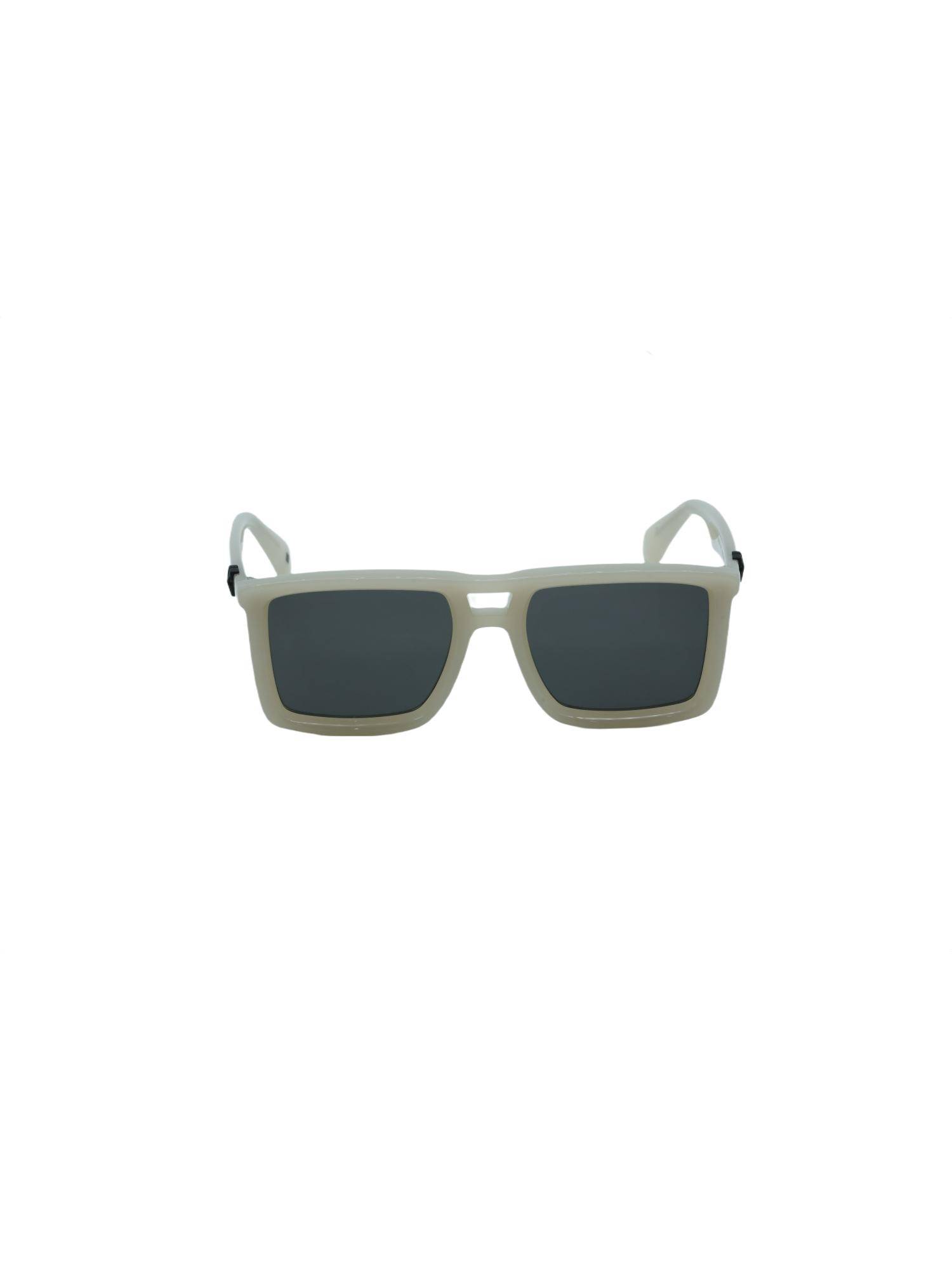 OFF-WHITE Men Acetate Grey Lens Square Full Rim Sunglasses -OERI13W16107 (55)
