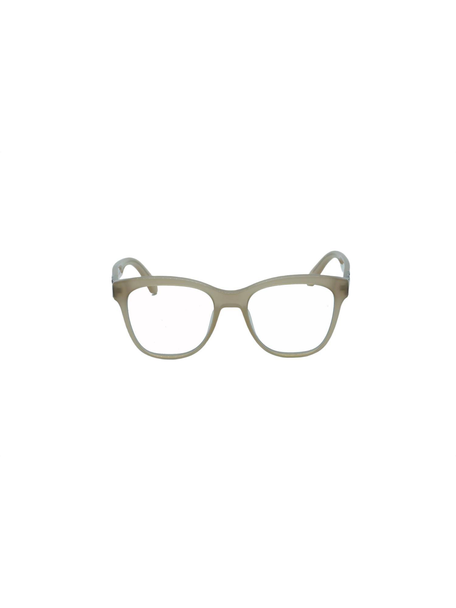 OFF-WHITE Men Acetate Beige Square Full Rim Eyewear Frame -OERJ06916100 (54)