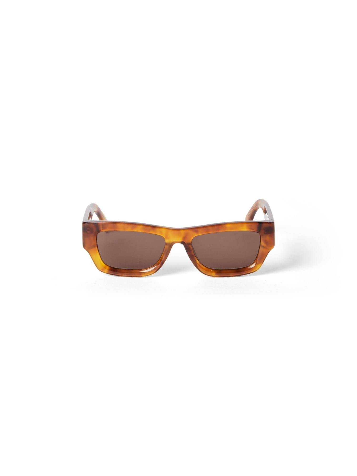 Palm Angels Women Acetate Brown Lens Square Full Rim Sunglasses -PERI04812464 (50)