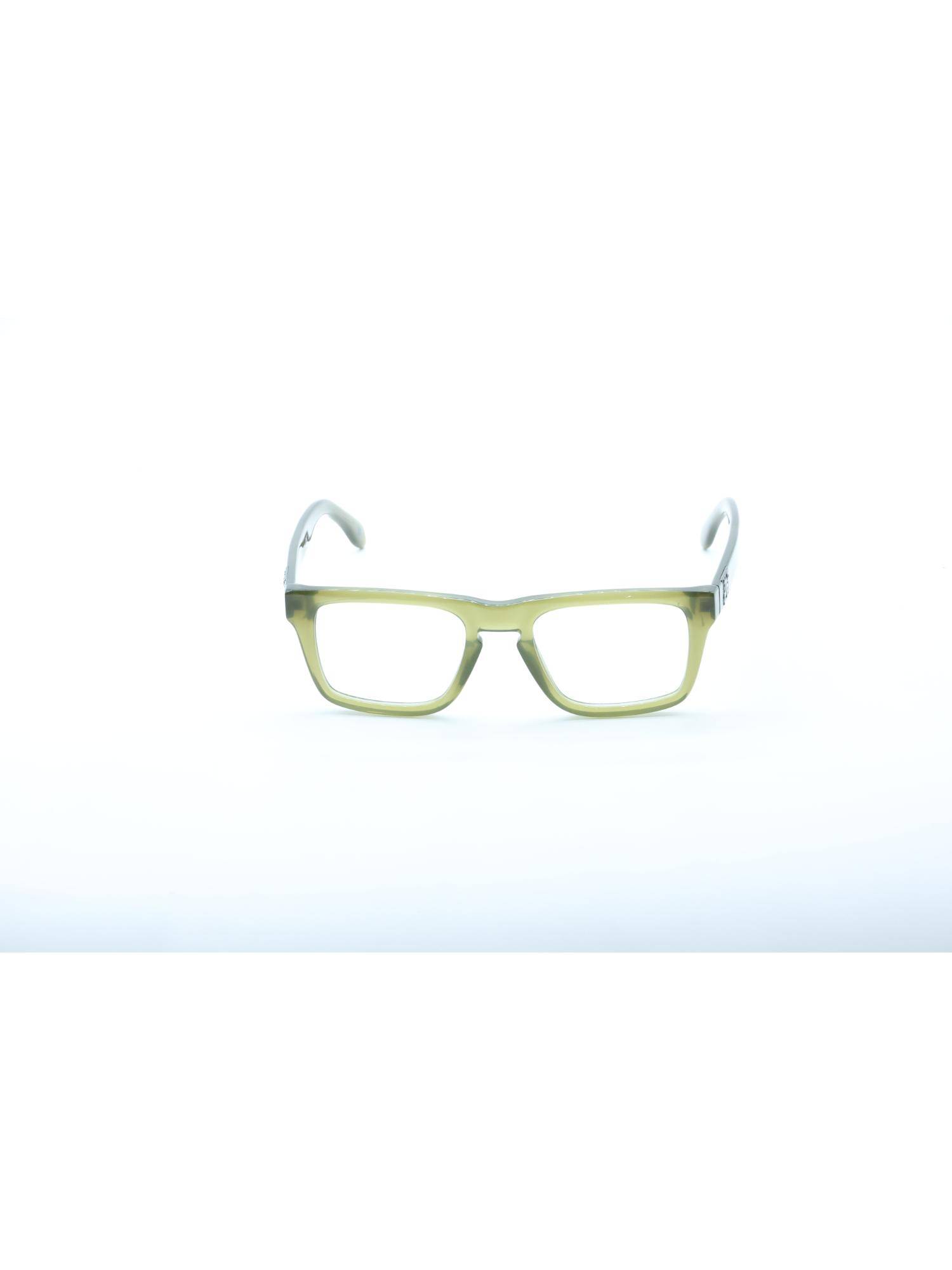 Palm Angels Women Acetate Green Square Full Rim Eyewear Frame -PERJ007F2415900 (53)