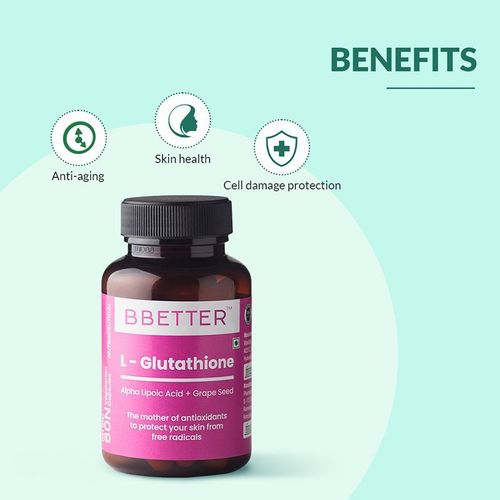 Buy BBETTER L Glutathione Capsules For Skin Online