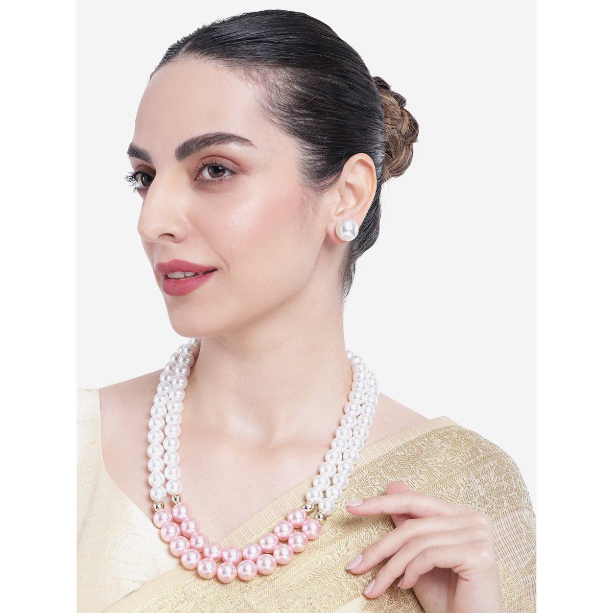 Signature Silver Cross Pearl Necklace – Julie Miles Jewelry & Resort Wear