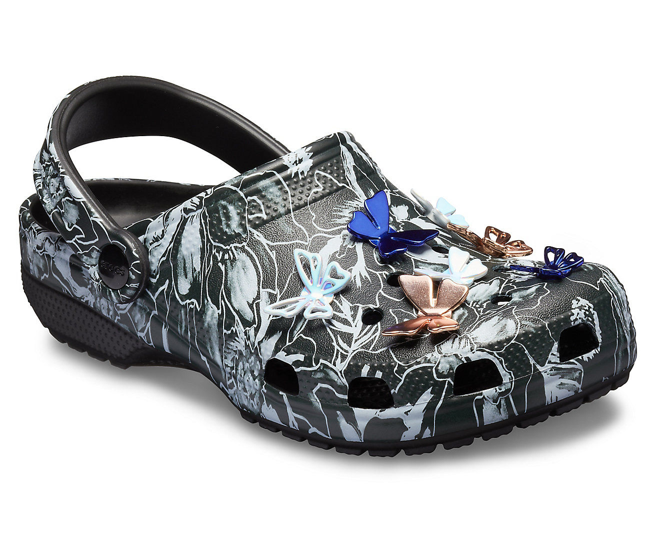 Crocs cheap botanical butterfly