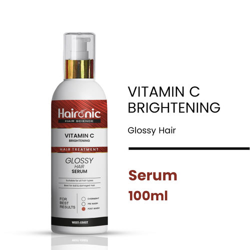 Haironic Vitamin C Hair Brightening Treatment Hair Serum, Control For Dull  & Damaged Hair: Buy Haironic Vitamin C Hair Brightening Treatment Hair Serum,  Control For Dull & Damaged Hair Online at Best