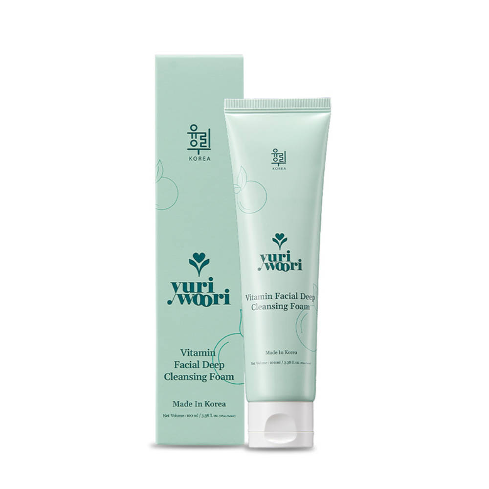 yuri woori Vitamin Facial Deep Cleansing Foam