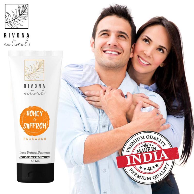 Buy Rivona Naturals Honey & Saffron Fairness Face Wash Online