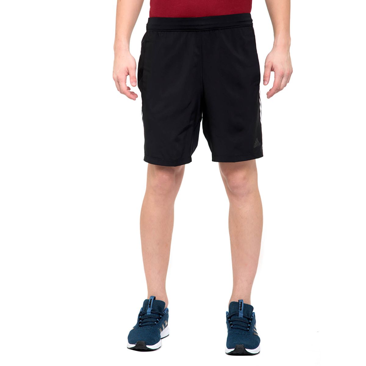 Buy adidas Striped 4k Tec Z 3wv 8 Shorts Black Online