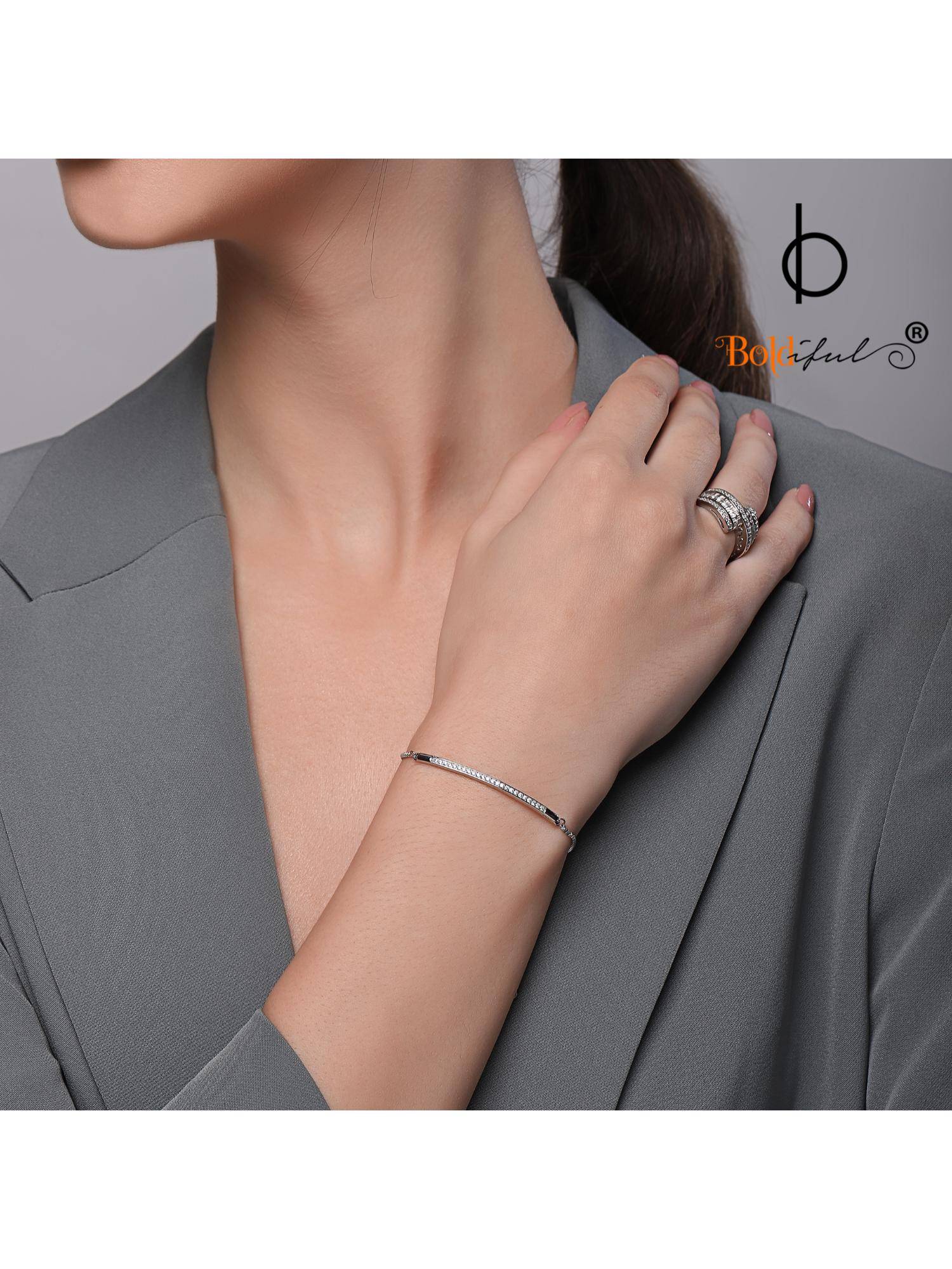 Boldiful Pep Silver Bracelet