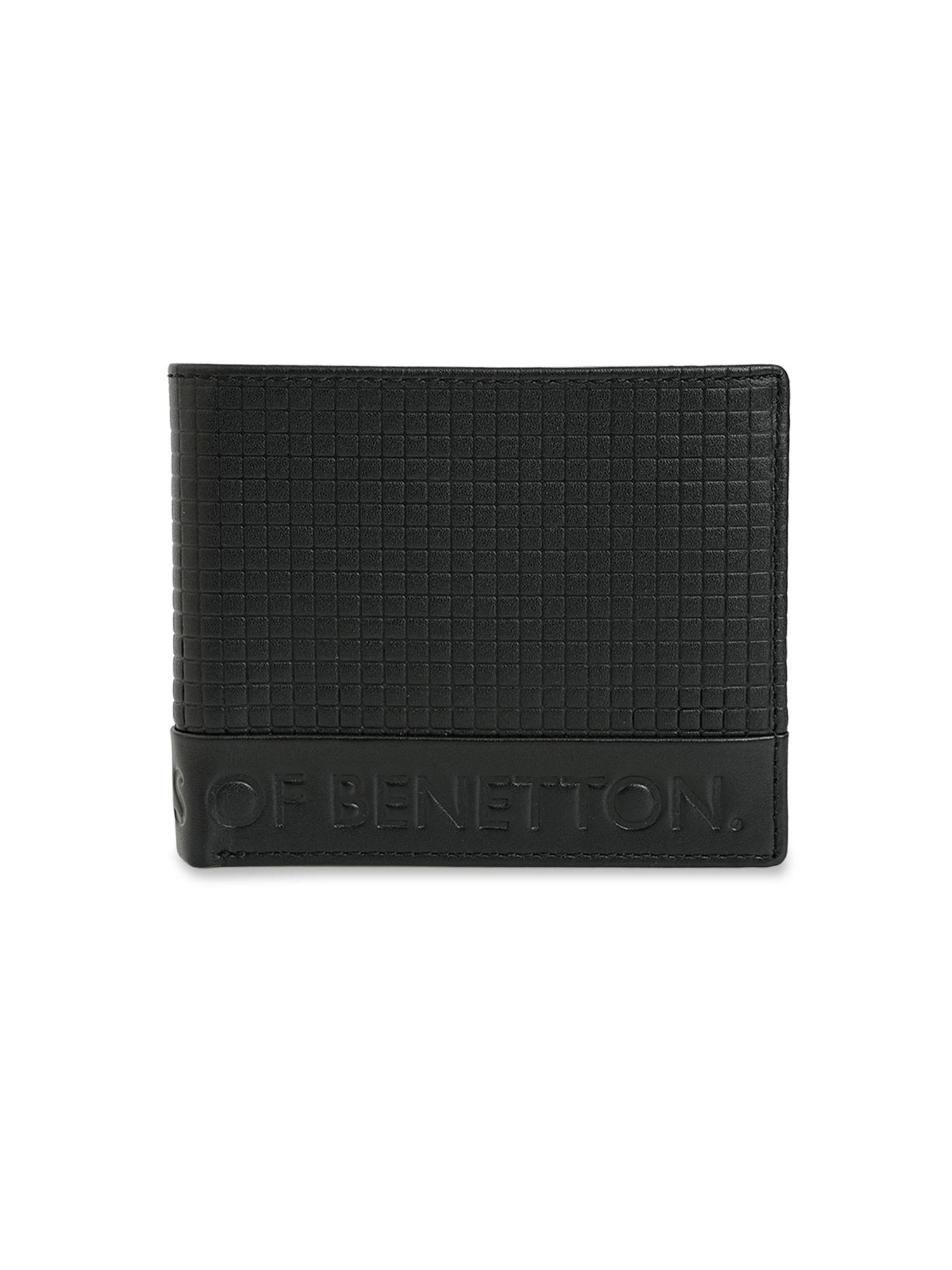 United Colors of Benetton Men's Global Coin Wallet Kildare - Black