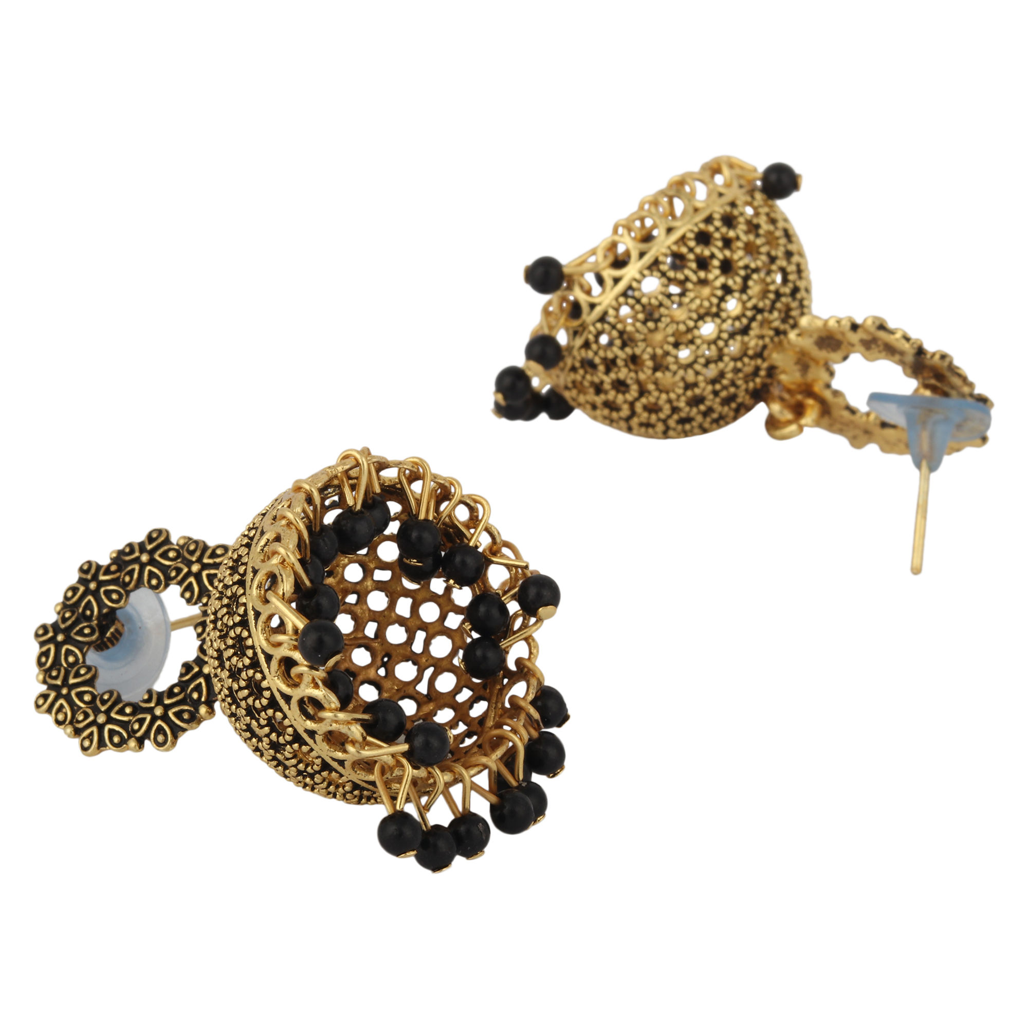 Anika's Creations Designer Gold Plated Enamelled Traditional Partywear