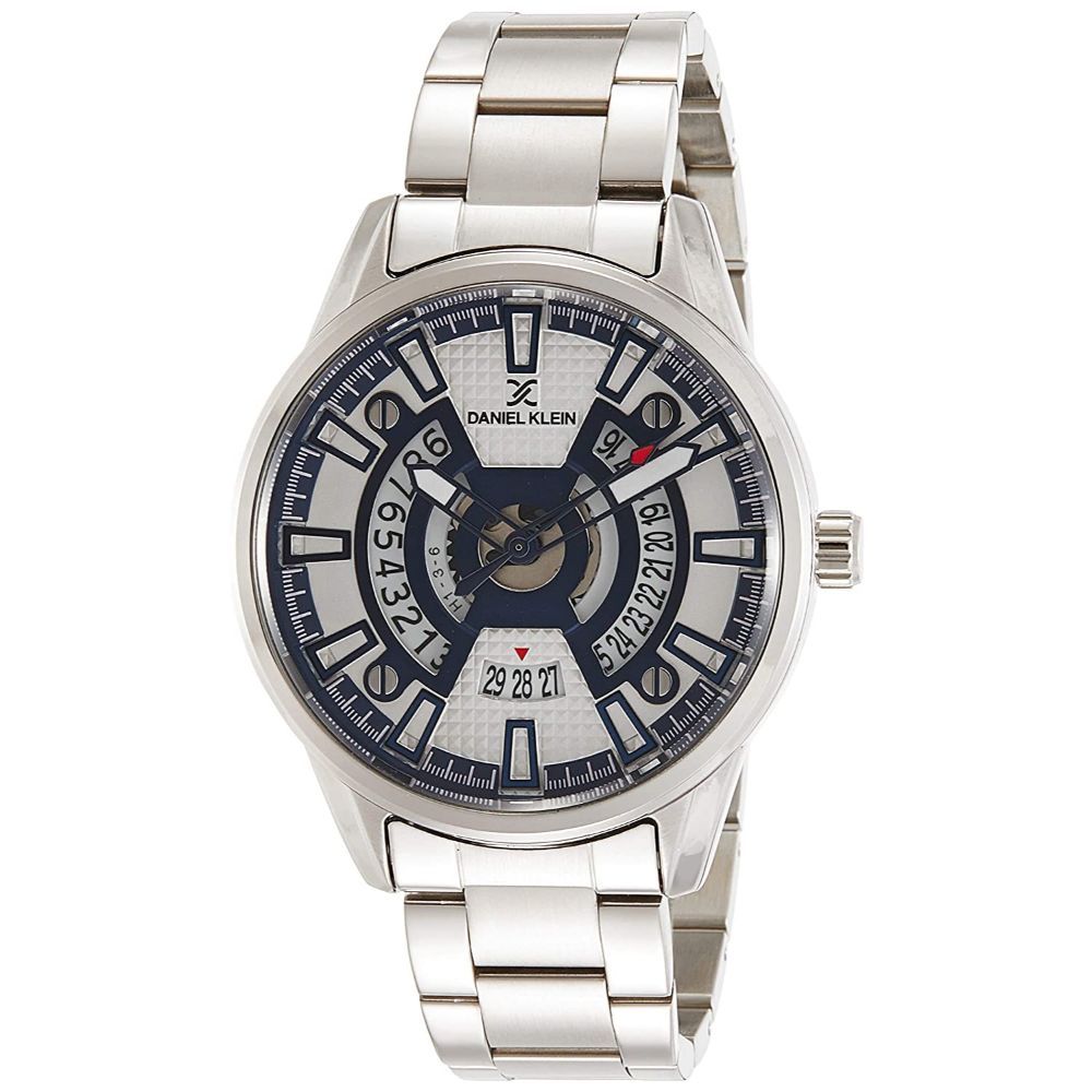 Daniel Klein Premium Silver Dial Analogue Watch main image 1
