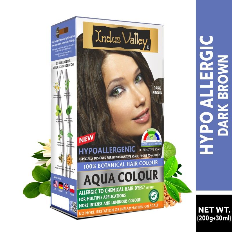 Indus Valley Organically Natural Damage Free Permanent Gel Hair Color Black  100 For Long Lasting Effects  100 Grey Coverage  the best price and  delivery  Globally
