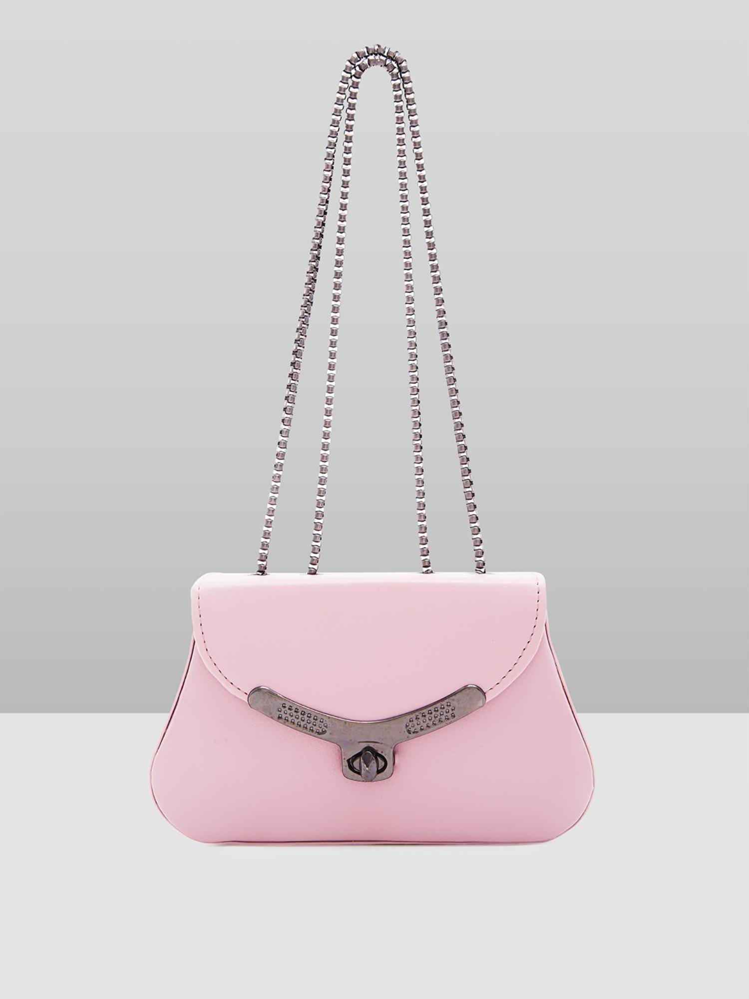 Buy Caprese Women Miko Purple Medium Sling Bag (M) Online