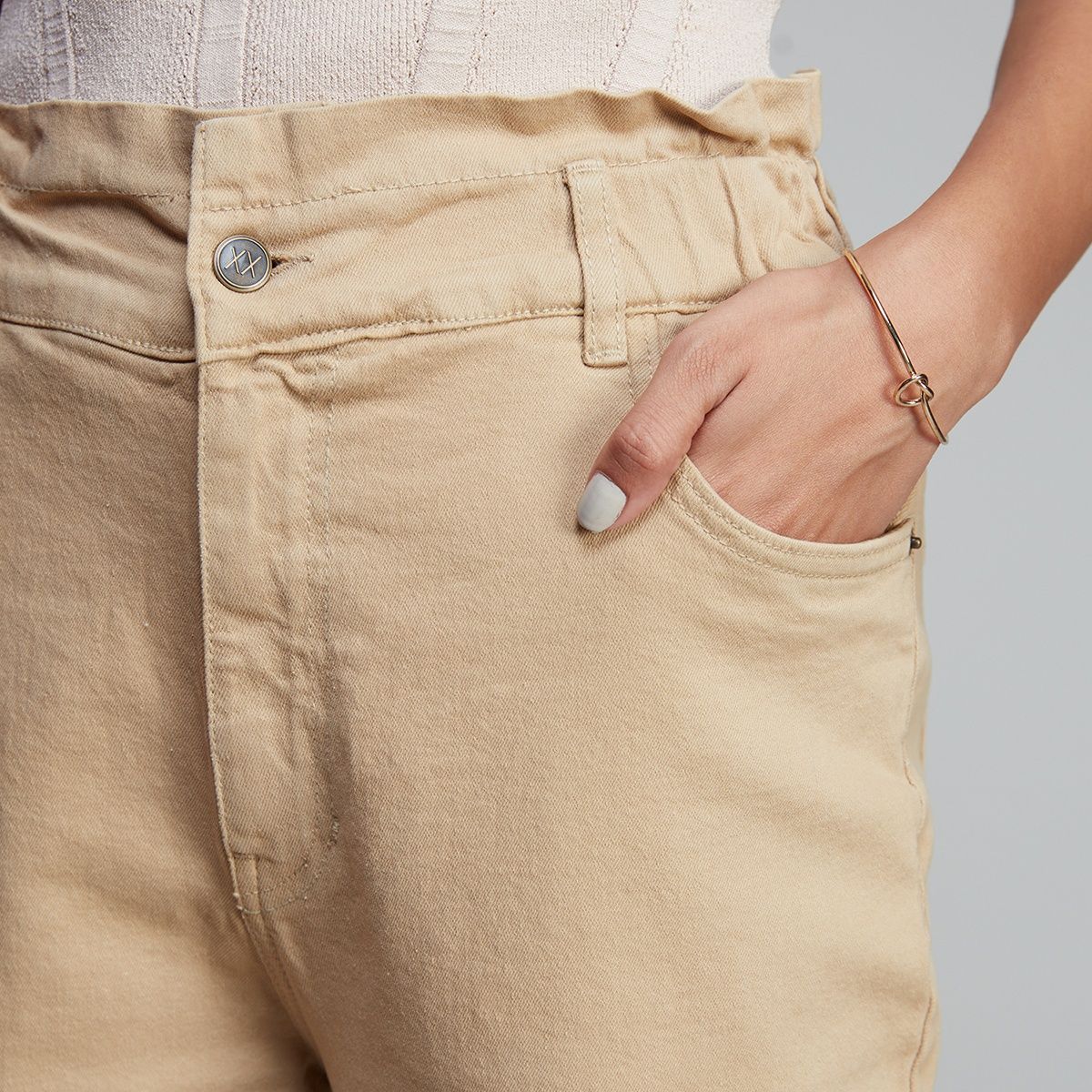 Outdoor Color Denim Cargo Pants - Khaki – SMOKERISENY.COM
