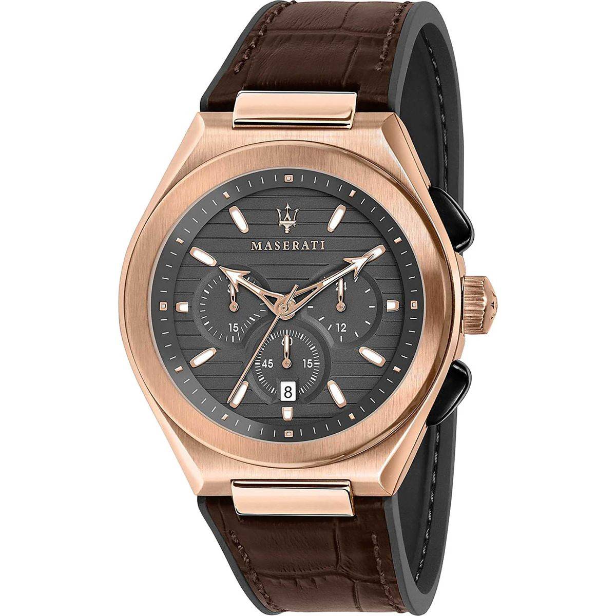 Buy Maserati R8871639003 Grey Dial Analog Watch For Men Online