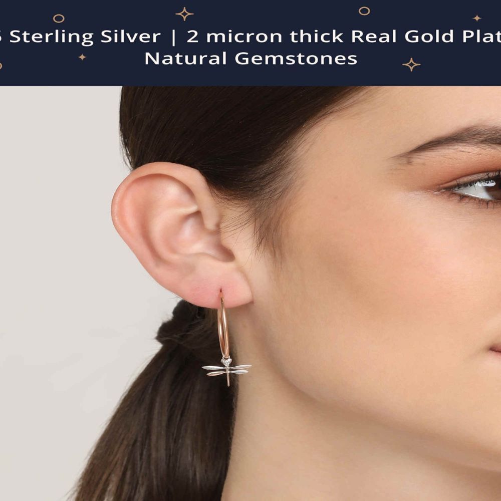 Buy Chumbak So Fly Earrings Diamond Online