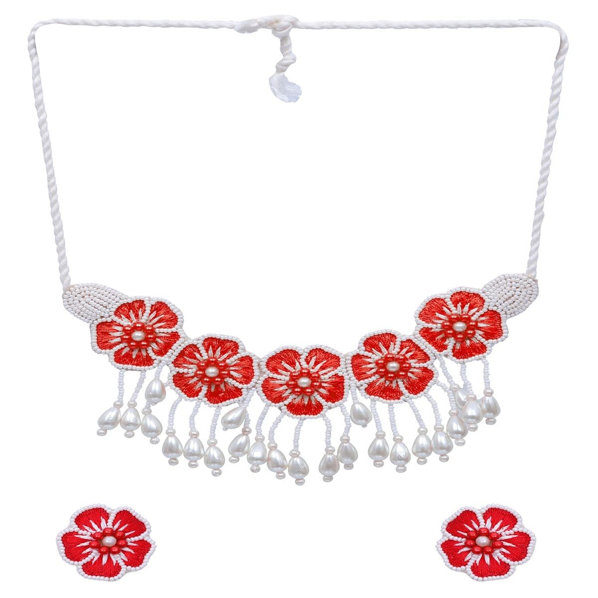 Sapphire Flower Necklace, 14K White Gold | Gemstone Jewelry Stores Long  Island – Fortunoff Fine Jewelry
