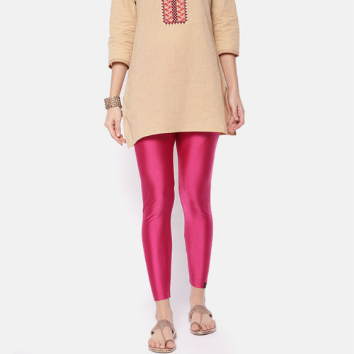 Buy TWIN BIRDS Glam Women Shimmer Legging - Pink Online