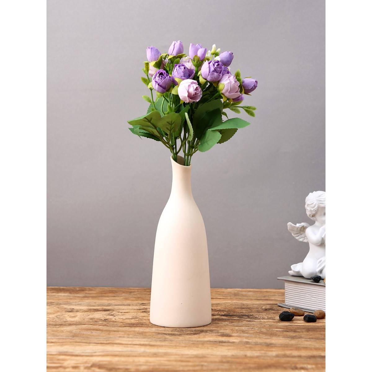 Buy Tayhaa 2 Pieces Rose Buds Artificial Flower Online
