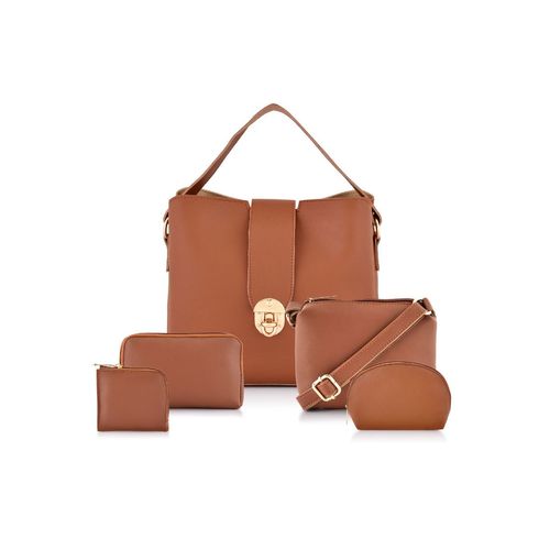 LaFille Handbags : Buy LaFille Women's Handbags, Ladies Shoulder Bags, Combo Set of 5 Pcs Online