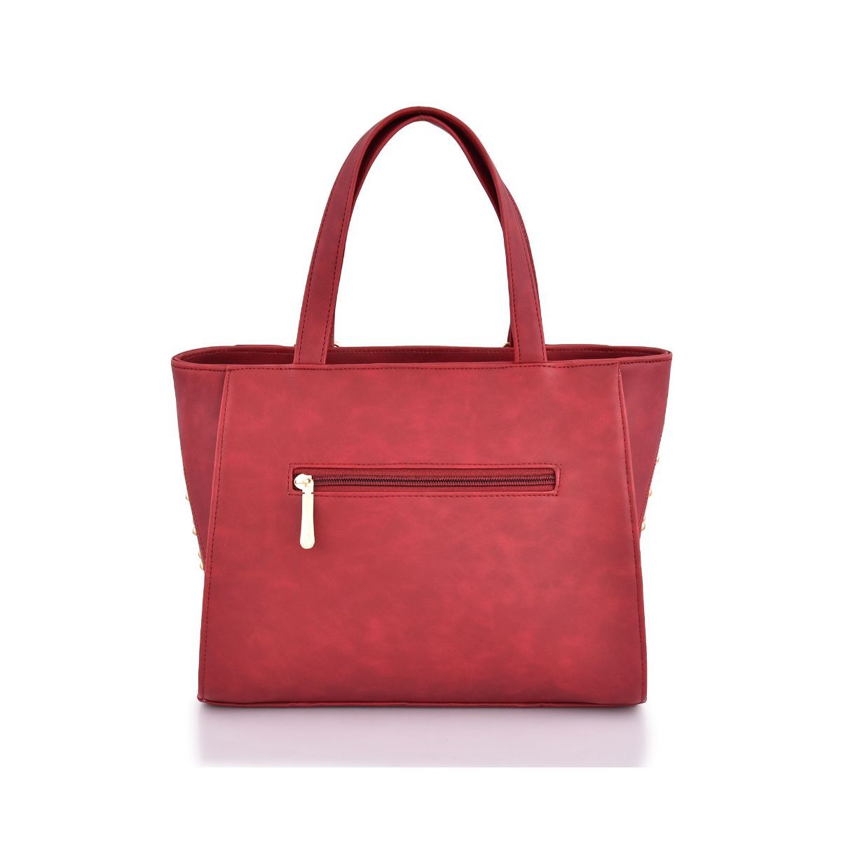 Buy Hidesign Metal 04 Red Women's Laptop Bag Online
