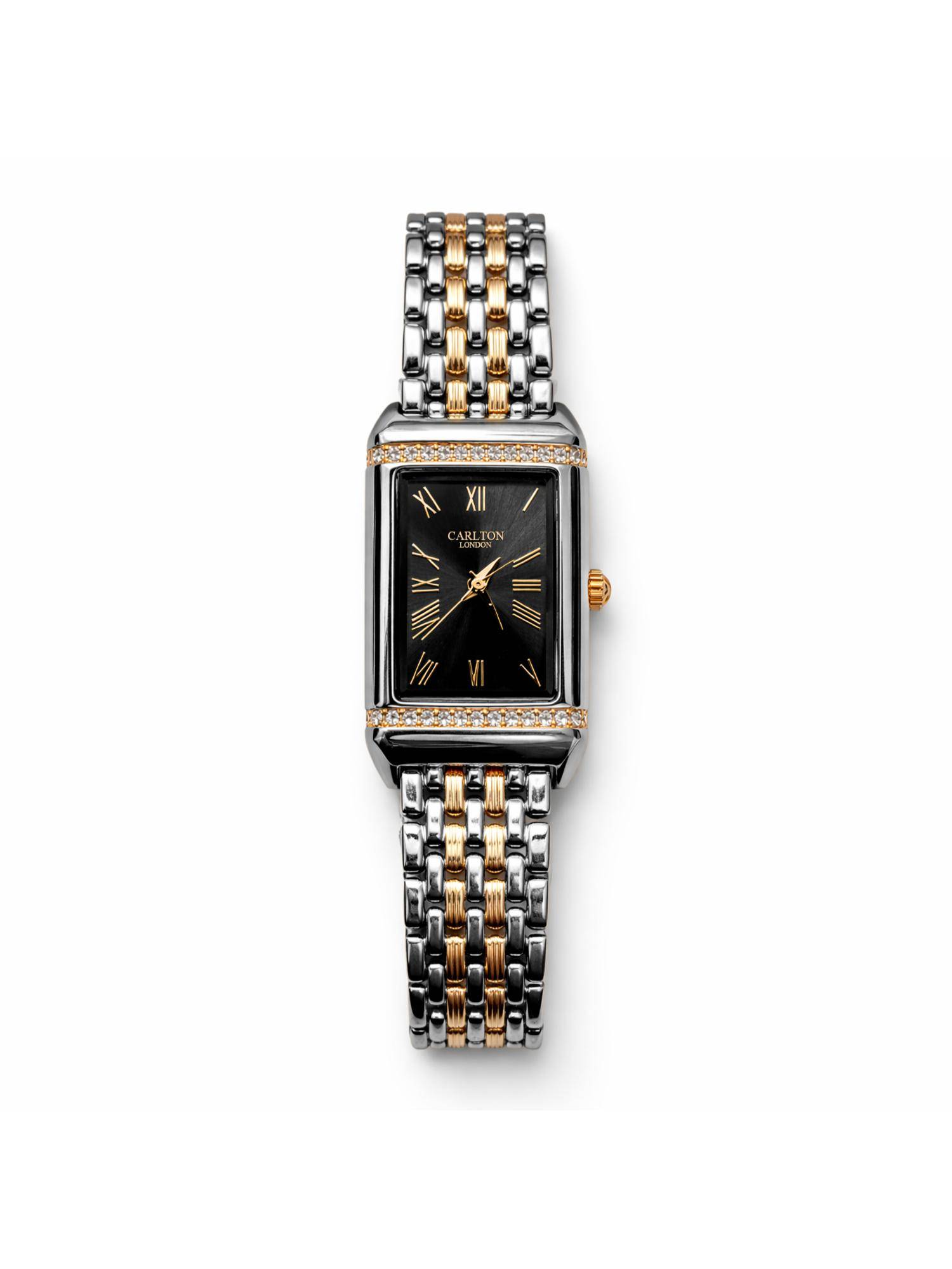 Carlton London Women Amara Black Analog Watch - CL-AM-BLK (M)
