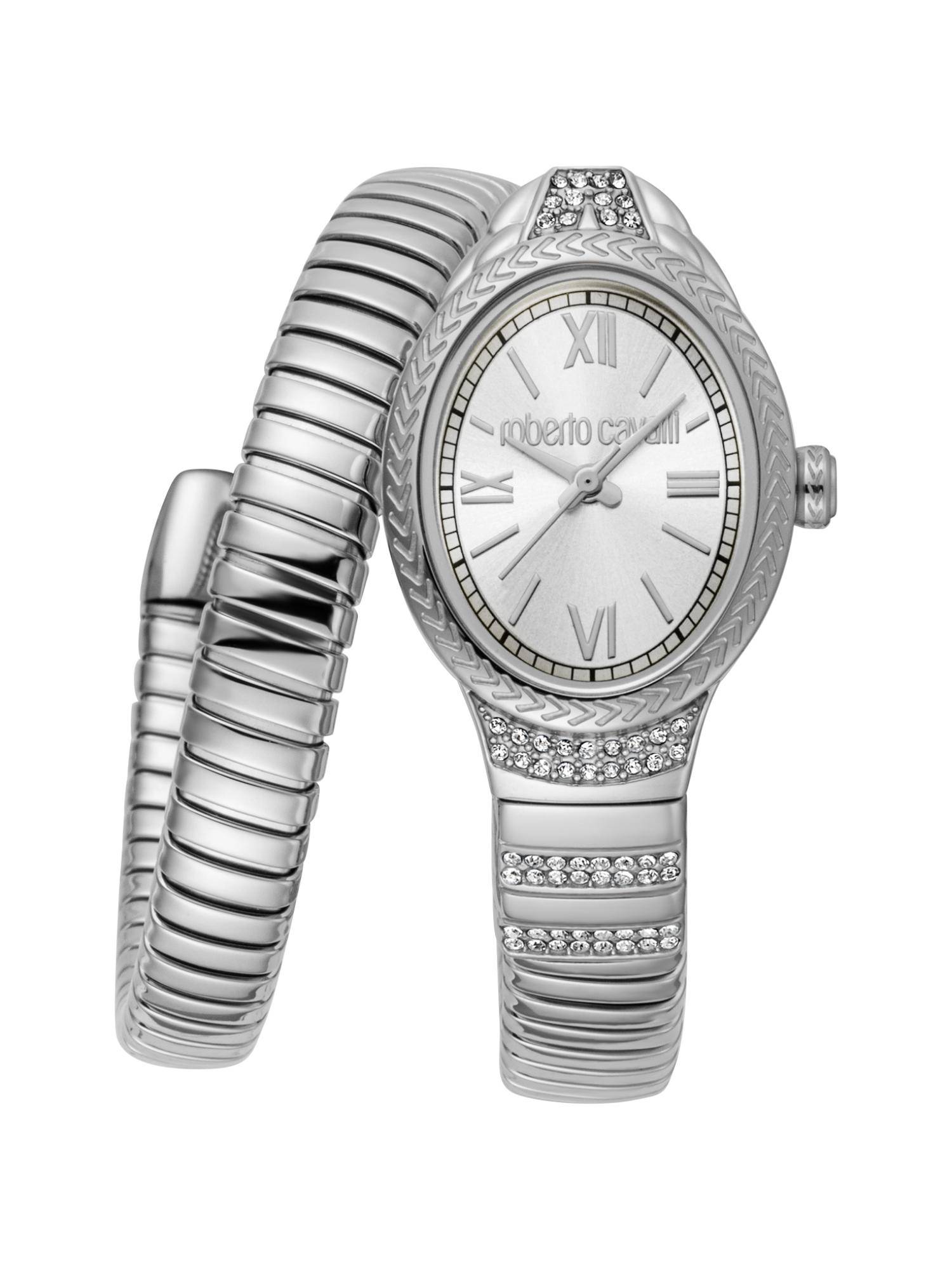Roberto Cavalli Women Nirvana Silver Dial Analog Watch - RC5L151M0015 (M)