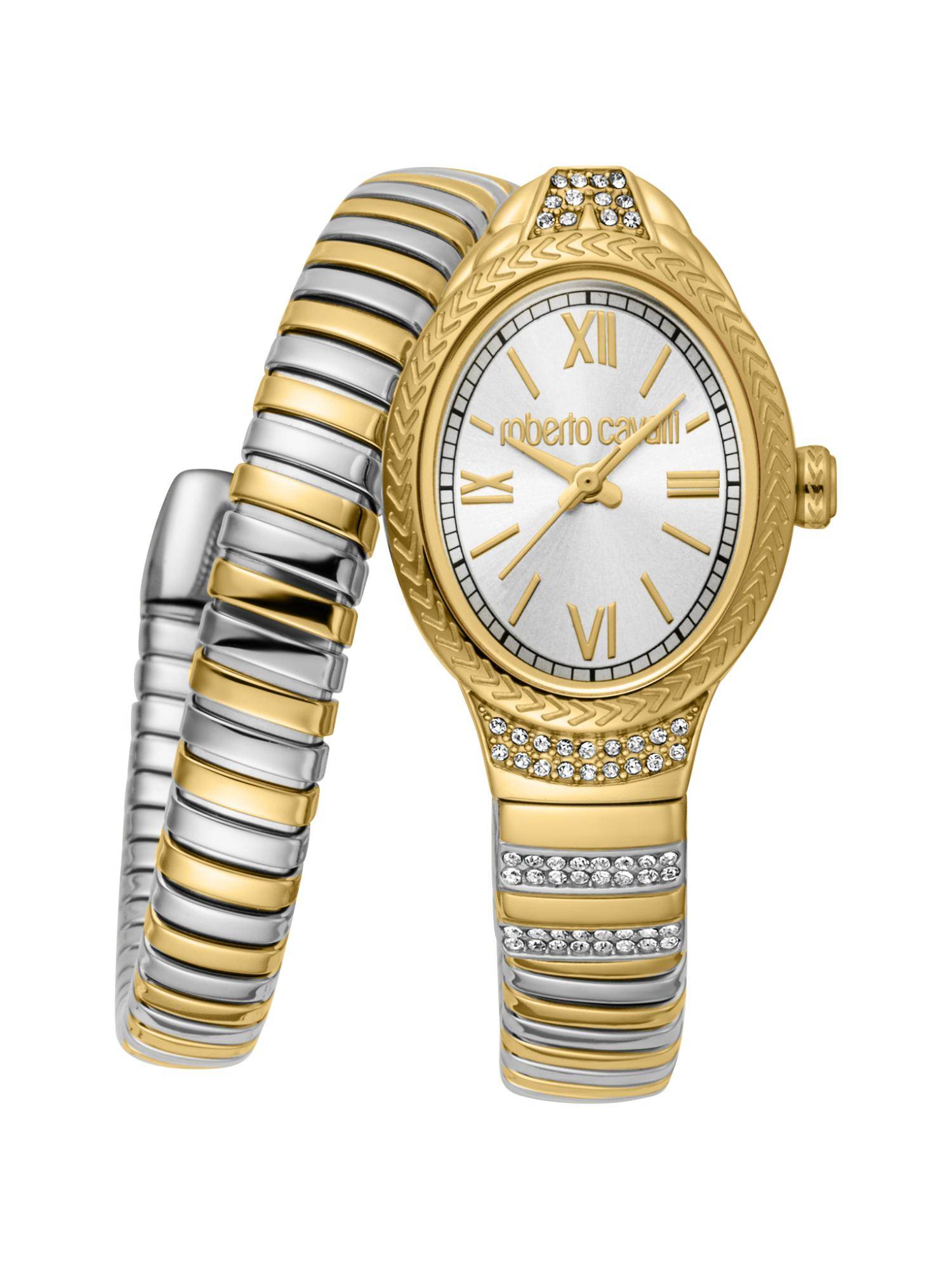 Roberto Cavalli Women Galante Silver Dial Analog Watch - RC5L151M0065 (M)
