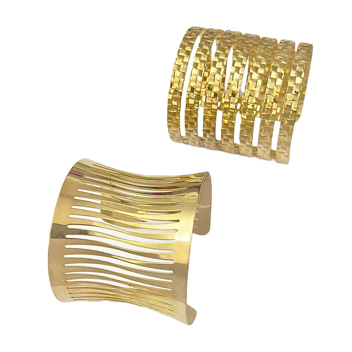 Bangle Bracelet for Women Open Wide Wire Bracelets Gold Wrist Cuff Wrap  Bracelet