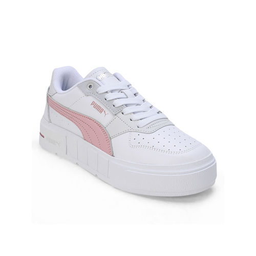 Puma Cali Court Lth Womens White Sneakers (UK 3)