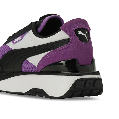 Buy Puma Cruise Rider Silk Road V1 Womens Black Purple Sneakers